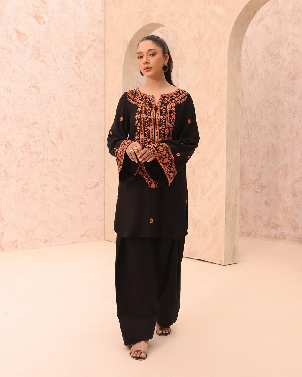 Luxury Embroidered 2-Piece Set